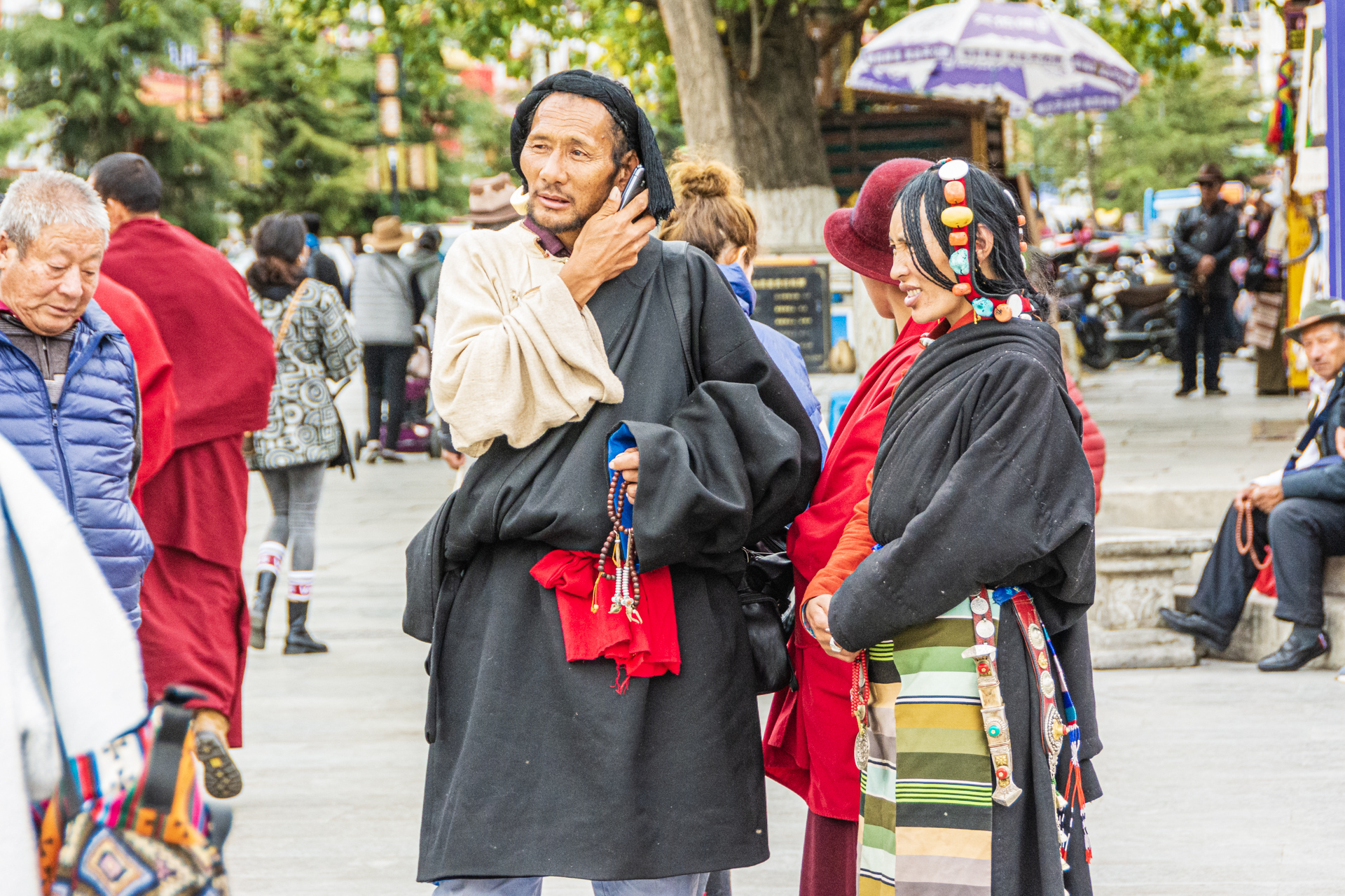 Lhasa Tibetische Altstadt